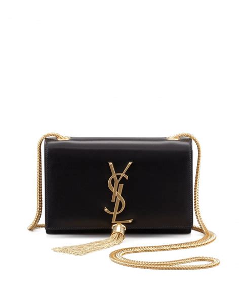 ysl cassandre tassel crossbody|Saint Laurent Cassandre Small Tassel Crossbody Bag, Black.